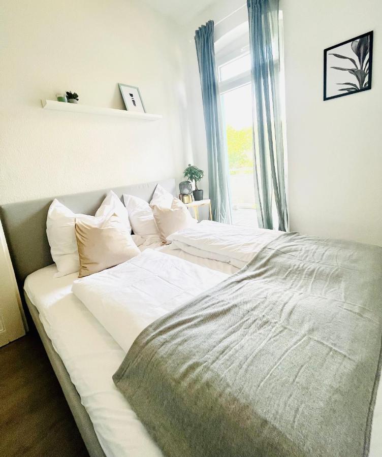 Renoviertes Apartment In Zentraler Lage - Wlan, Smart-Tv, Kueche, Balkon Und Queensize-Bett Fuer 4 Gaeste Ερφούρτη Εξωτερικό φωτογραφία